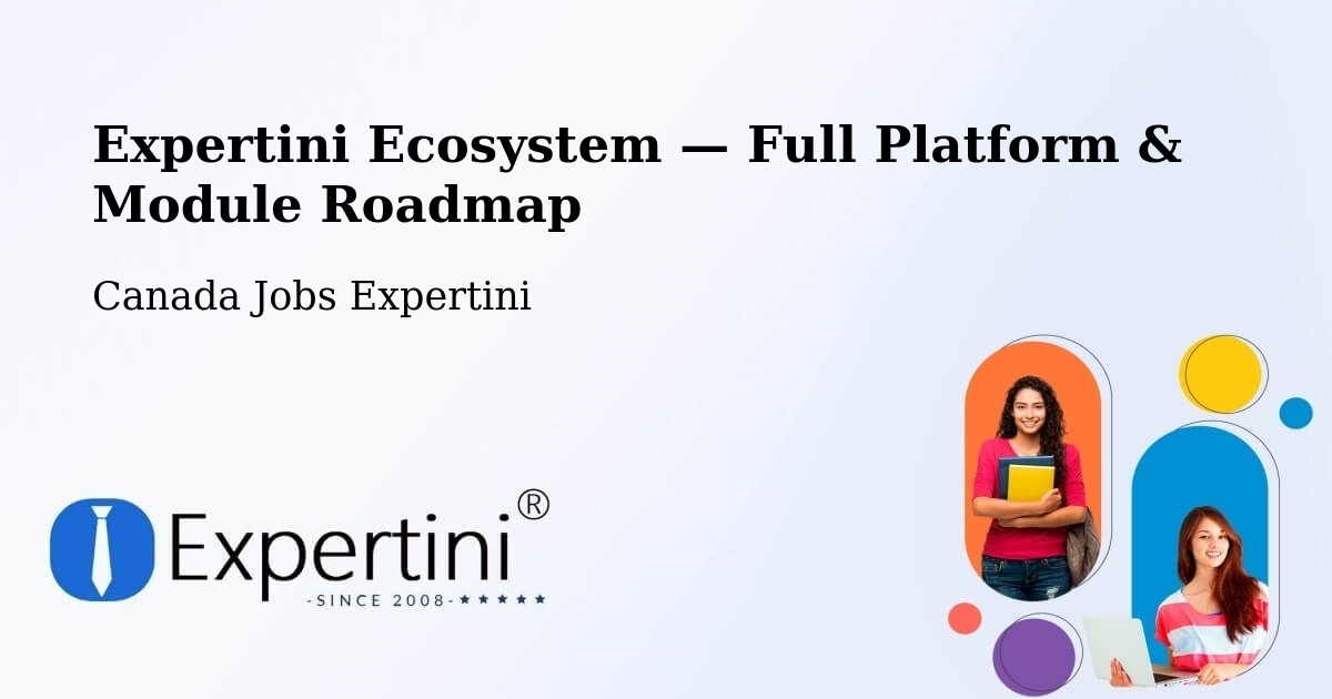 Expertini Ecosystem — Full Platform & Module Roadmap – Delson